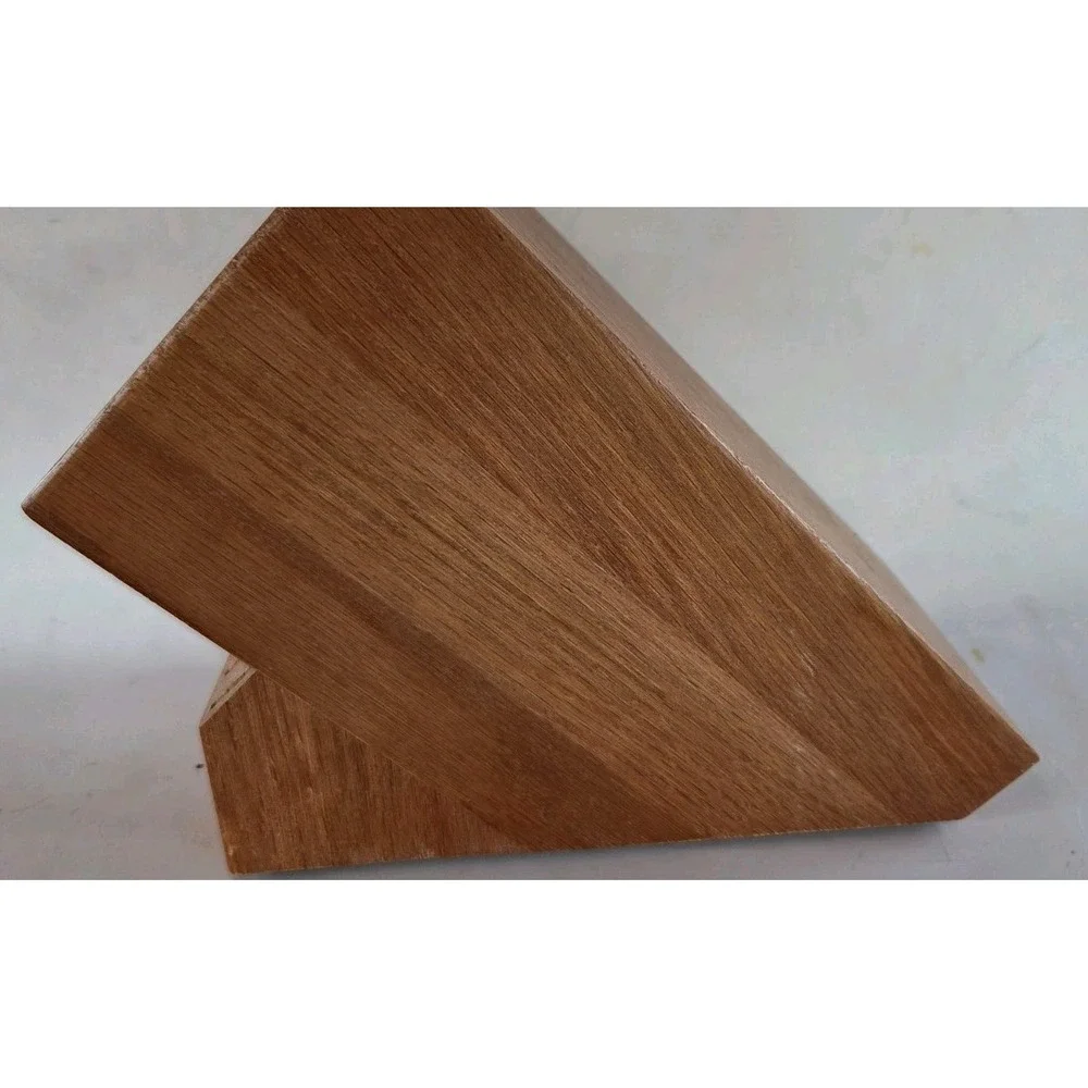 Cutco Homemaker Wooden Knife Block Holder 18 Slot Knives Storage